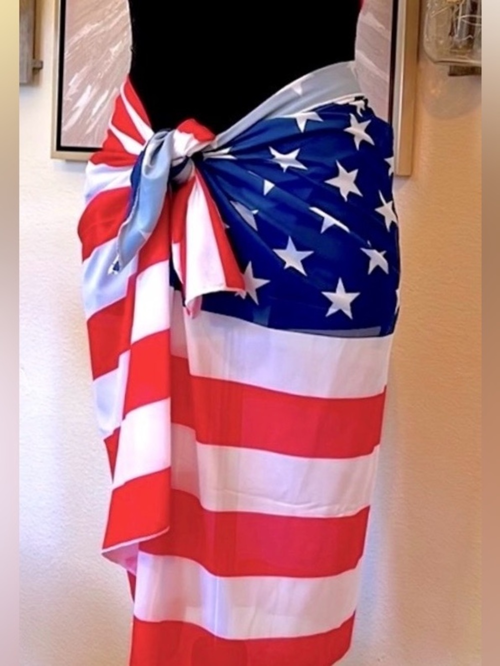 BUY NOW ONLY 🇺🇸 American Flag Wrap Around Cover Up